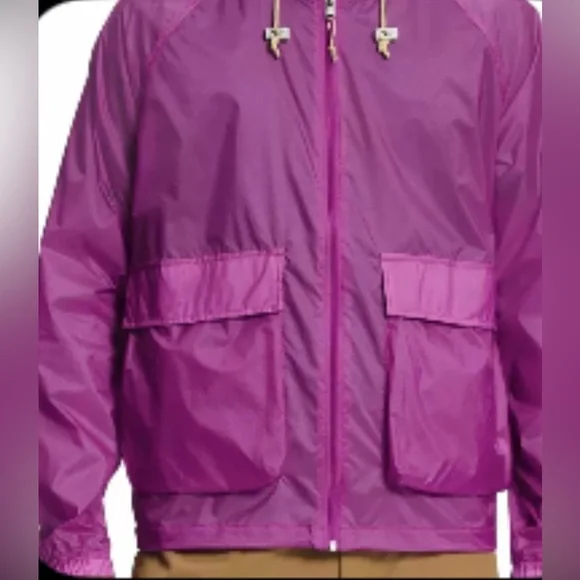 ALASKA　FAIRWEATHERx-pac/purple 中古 The North Face Purple Windbreaker with Hood and Water